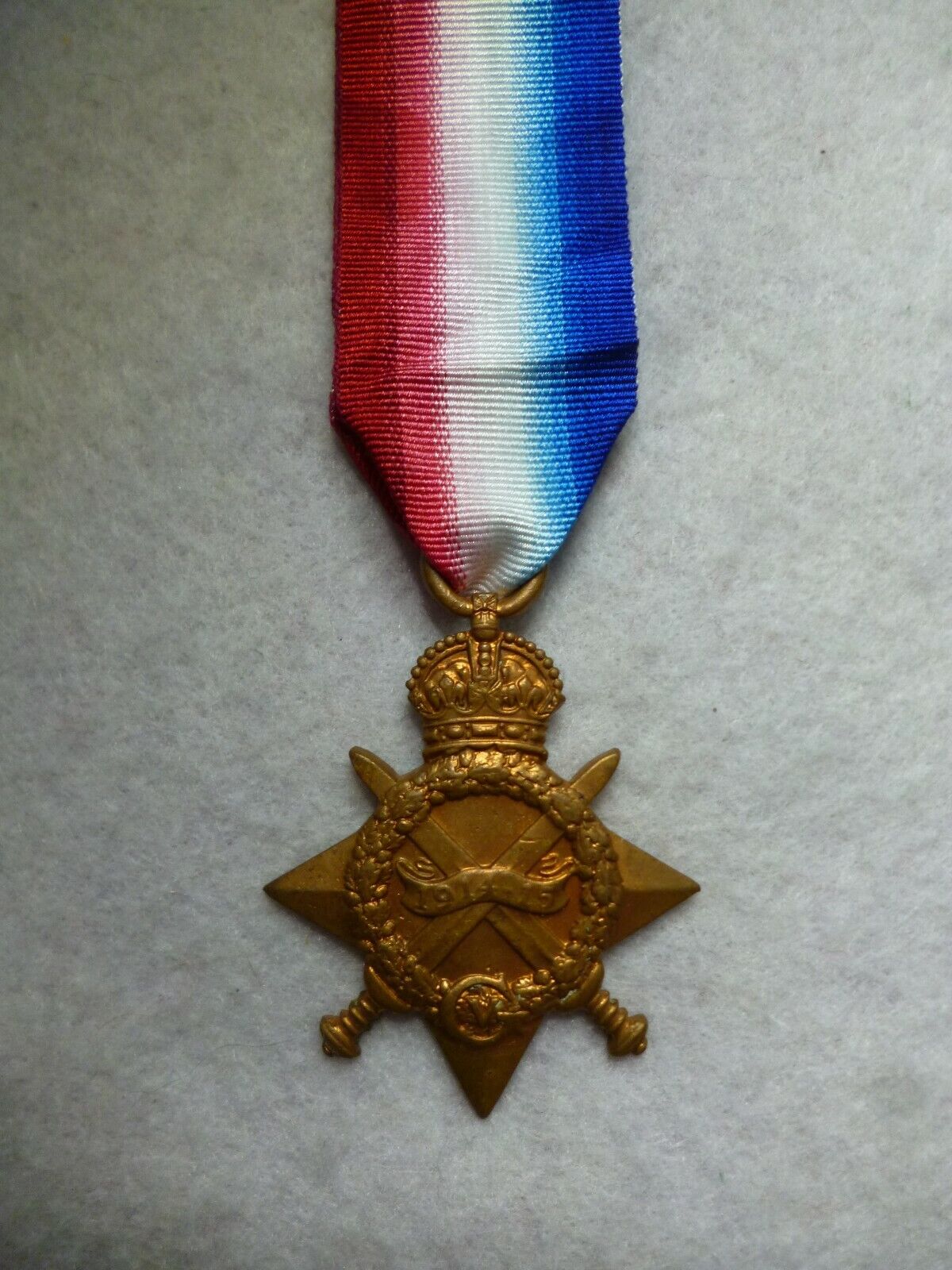 Ww1 1914/15 Star Medal To Sepoy Pir Dad, 33rd Punjabis, Indian Army