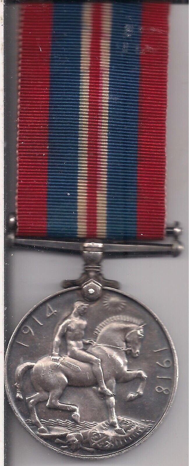 Canada 1918: George V Silver Wwi Service Medals Edge Inscribed.