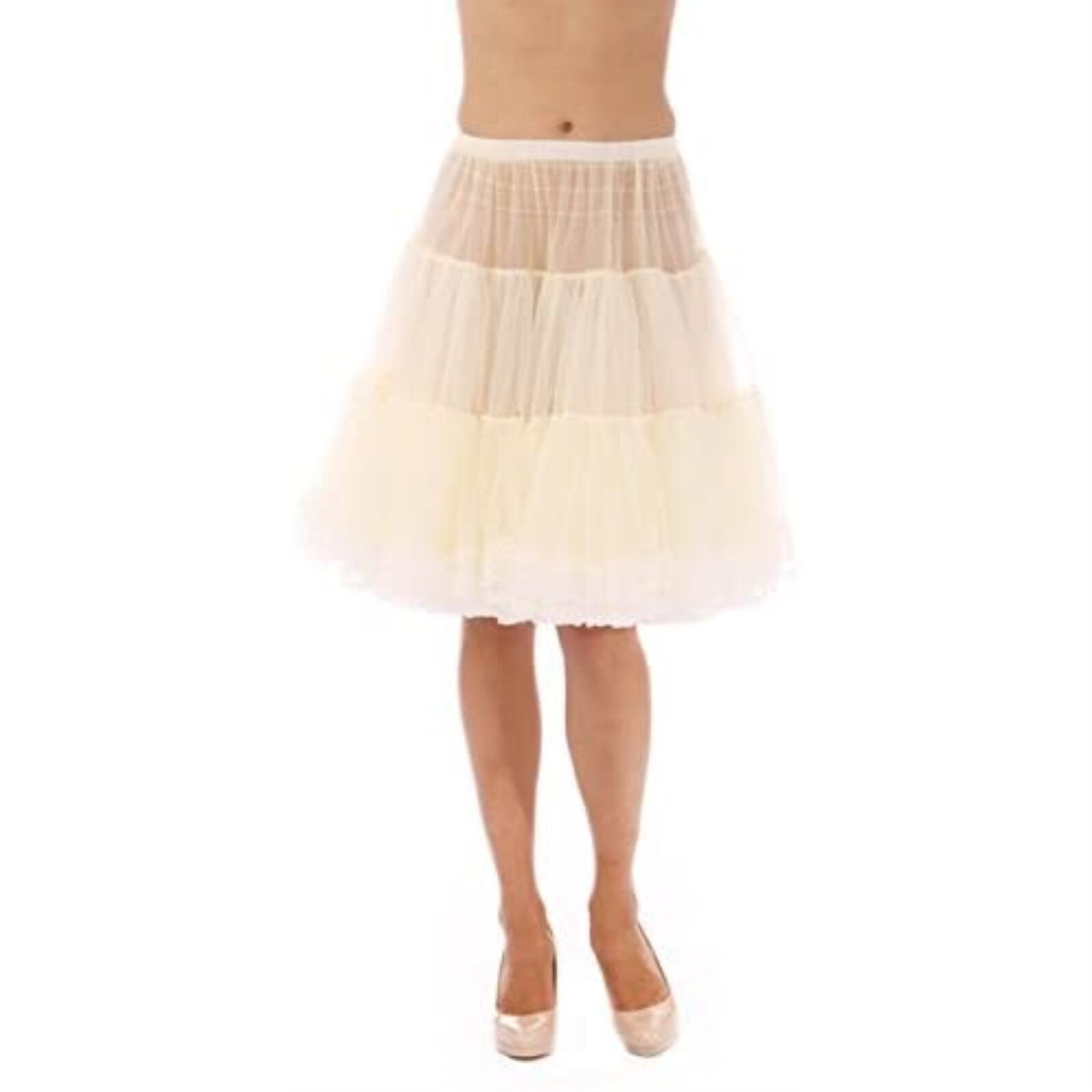 Malco Modes Zooey Luxury Chiffon Child Petticoat Slip, Lace Trim, Adjustable ...