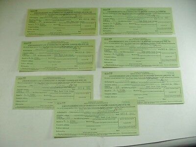 Wwii 1943 Gas Ration Cards Lieut Comdr. F. N. Maas Usnr For 1941 Ford Coupe R544