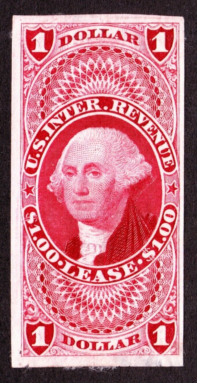 Us R70tc3 $1 Lease Trial Color Proof On India Paper Vf
