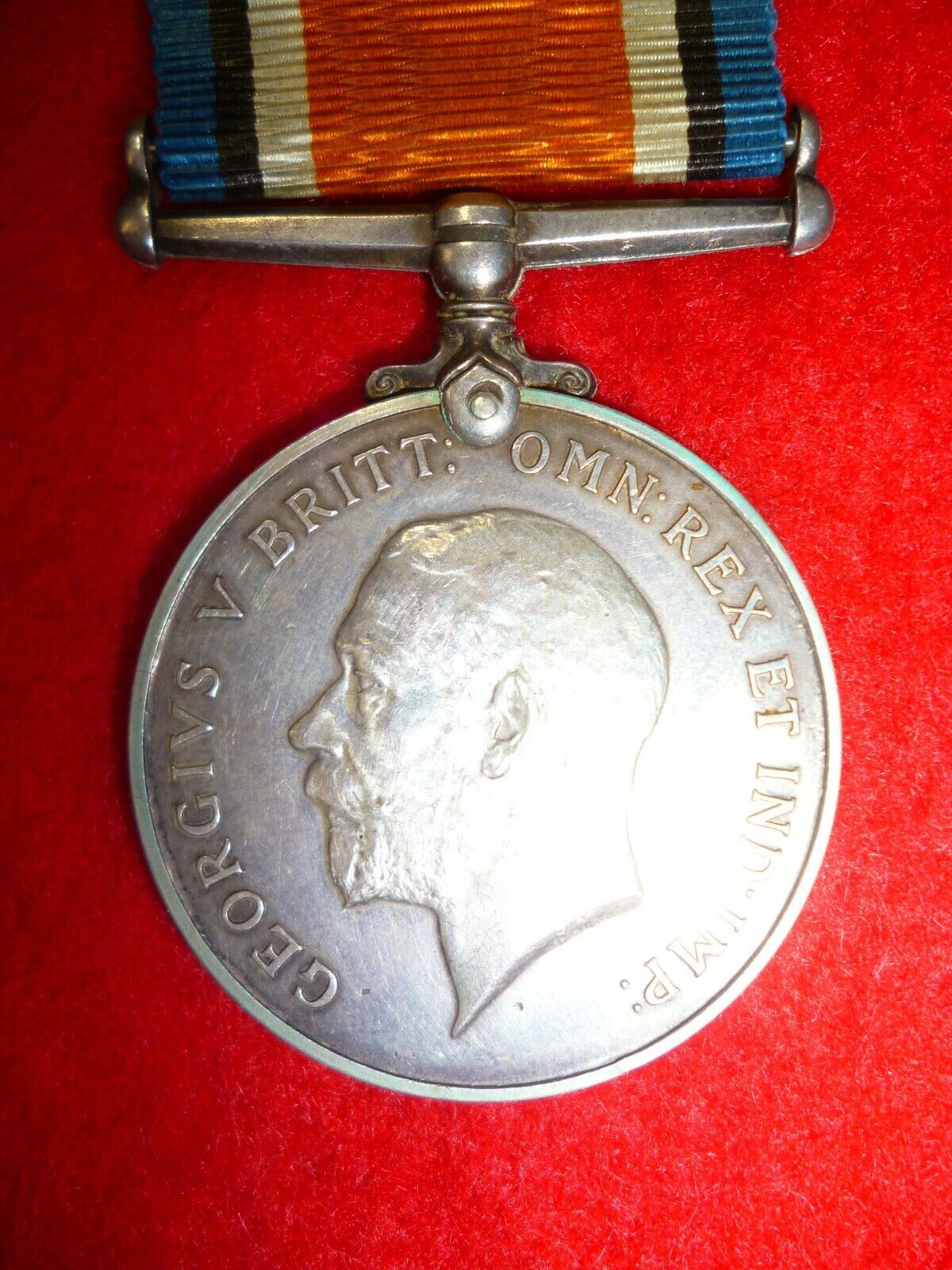 Ww1 British War Medal To A Captain, M.c. Winner, Royal Engineers, Rhodesia