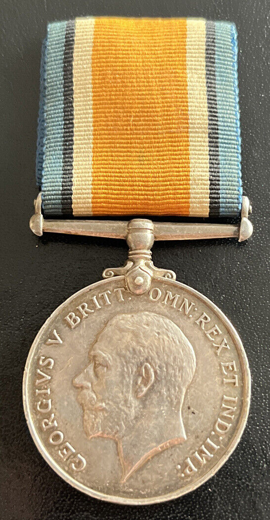 Wwi British War Medal Northumberland Wounded In Action
